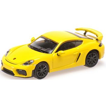 Porsche 718 Cayman GT4 (981) - 2019, gelb
