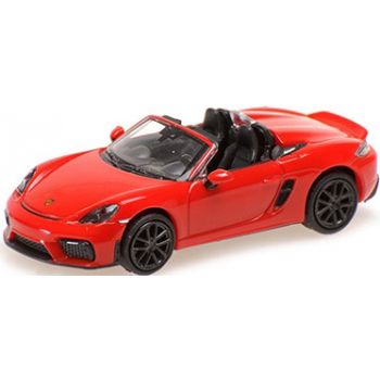 Porsche Boxster 718 Spyder (981) - 2019, rot
