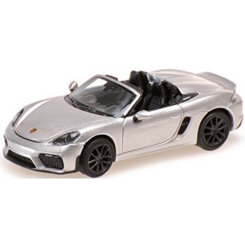 Porsche Boxster 718 Spyder (981) - 2019, silber metallic