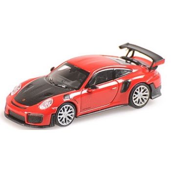 Porsche 911 GT2 RS - 2018, rot/schwarz mit Carbon Bonnet
