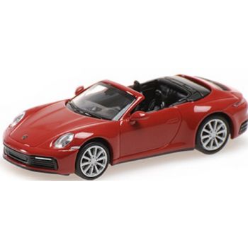 Porsche 911 (992) Carrera 4S Cabriolet, rot, Baujahr 2019
