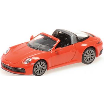 Porsche 911 (992) Targa 4, 2020, orange