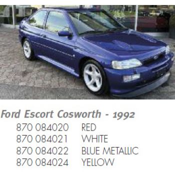 Ford Escort Cosworth, gelb, Baujahr 1992