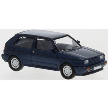 VW Golf Ralllye, dunkelblau metallic, Baujahr 1989, von PCX