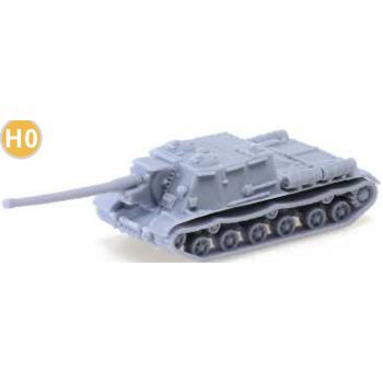 ISU-122 Panzer, grau, unlackiert