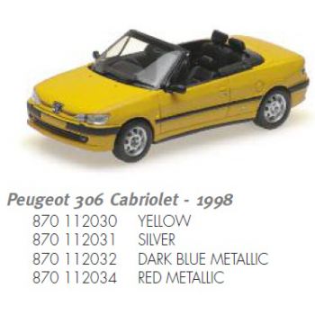 Peugeot 306 Cabriolet, gelb, Baujahr 1998