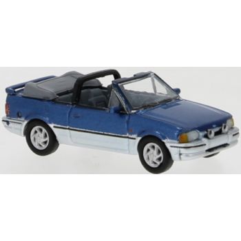 Ford Escort IV Cabriolet, blau/silber metallic, Baujahr 1986, von PCX