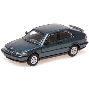 Saab 900 Turbo 16S (Aero) Coupe, grün metallic, Baujahr 1987