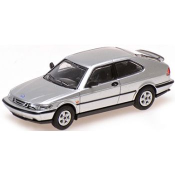 Saab 900 Turbo 16S (Aero) Coupe, silber metallic, Baujahr 1987