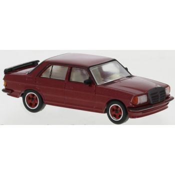 Mercedes-Benz W123 AMG, dunkelrot metallic, Baujahr 1980, von PCX