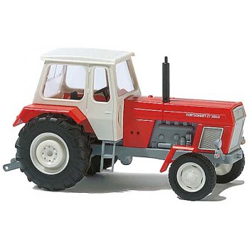 Traktor Fortschritt rot oder blau