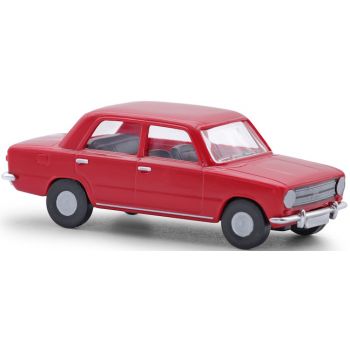 Fiat 124 Limousine, rot, Spur TT