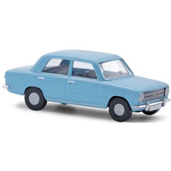 Fiat 124 Limousine, blau, Spur TT