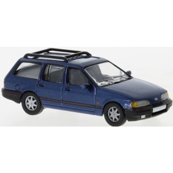 Ford Sierra Turnier, dunkelblau metallic, Baujahr 1987, von PCX
