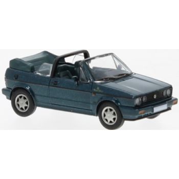 VW Golf I Cabriolet, dunkelgrün metallic, Baujahr 1991, von PCX