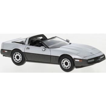 Chevrolet Corvette C4, silbergrau metallic, Baujahr 1984, von PCX