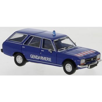Peugeot 504 Break, Gendarmerie - Polizei Frankreich, dunkelblau, Baujahr 1978, von PCX