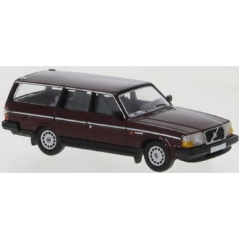Volvo 240 GL Kombi, dunkelrot metallic, Baujahr 1989, von PCX