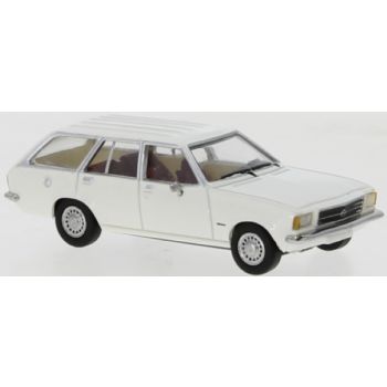 Opel Rekord D Caravan, weiß, Baujahr 1972, von PCX