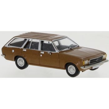 Opel Rekord D Caravan, graun metallic, Baujahr 1972, von PCX