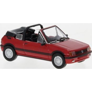 Peugeot 205 Cabriolet, offen, rot, Baujahr 1986, PCX