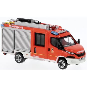 Iveco Magirus Daily MLF, Feuerwehr Roth - Bayern, leuchtrot, Baujahr 2021, PCX