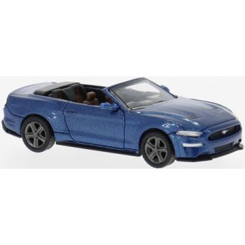 Ford Mustang VI Cabriolet offen, dunkelblau, Baujahr 2020, von PCX