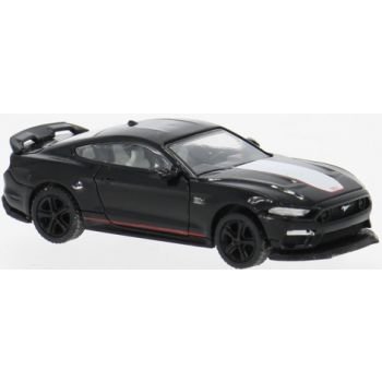 Ford Mustang VI Mach I mit Heckspoiler, schwarz, Baujahr 2020, von PCX
