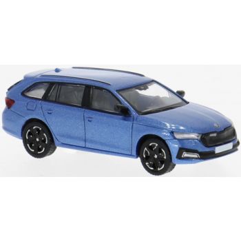 Skoda Octavia IV Combi, blau, Baujahr 2019, von PCX