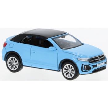 VW T-Roc, Cabriolet geschlossen, hellblau, Baujahr 2022, PCX
