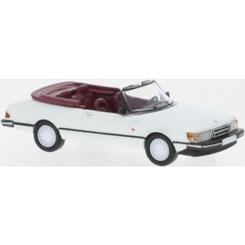 Saab 900 Cabriolet, weiß metallic, Baujahr 1986, von PCX