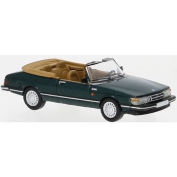Saab 900 Cabriolet, dunkelgrün metallic, Baujahr 1986, von PCX