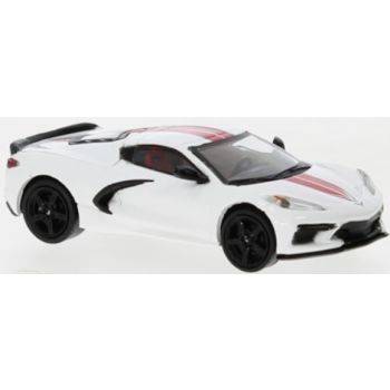 Chevrolet Corvette C8, weiß/rot, Baujahr 2020, PCX