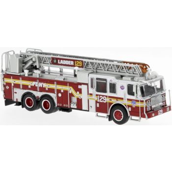 Ferrara Ultra, FDNY - Feuerwehr New York - Queens, Ladder 129 (Flushing), Baujahr 2013, PCX