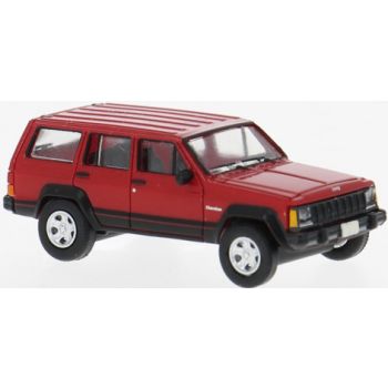 Jeep Cherokee, rot, Baujahr 1984, von PCX