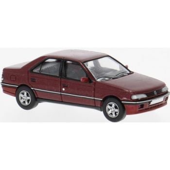 Peugeot 405 Mi 16, dunkelrot, Baujahr 1987, von PCX
