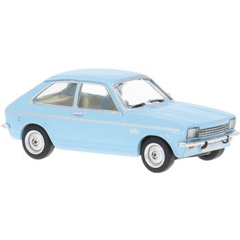 Opel Kadett C City, hellblau mit Streifendekor, Baujahr 1975, von PCX