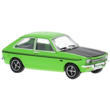 Opel Kadett C City SR, hellgrün mit schwarzem Dekor, Baujahr 1975, von PCX