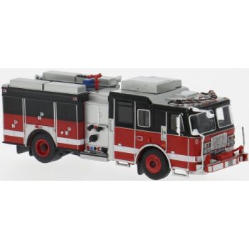 Seagrave Attacker, Feuerwehr U.S.A., rot/schwarz, Baujahr 2013, von PCX