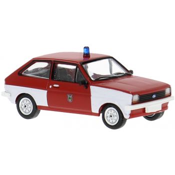 Ford Fiesta MKI, Feuerwehr Pinneberg, rot/weiß, Baujahr 1976, von PCX