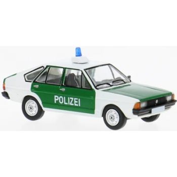 VW Passat B1 Schrägheck, POLIZEI Niedersachen, grün/weiß, Baujahr 1977, von PCX