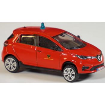 Renault Zoe, Feuerwehr Dortmund, rot, von PCX