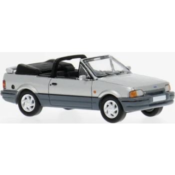 Ford Escort MK IV Cabriolet, offen, silber/dunkelgrau, Baujahr 1986, von PCX