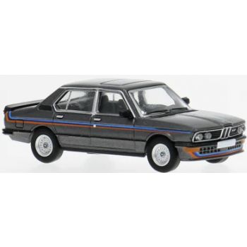BMW M535i (E12), dunkelgrau mit Dekor, Baujahr 1980, von PCX