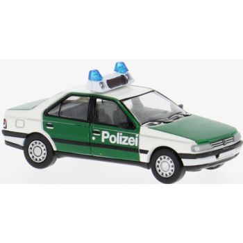 Peugeot 405, Polizei Saarland, grün/weiß, Baujahr 1987, von PCX