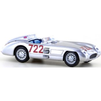 Mercedes-Benz 300 SLR Roadster Nr. 722, mit Kopfstützen, Stirling Moss und Denis Jenkinson, Sieger Mille Miglia 1955, (LeGrand)