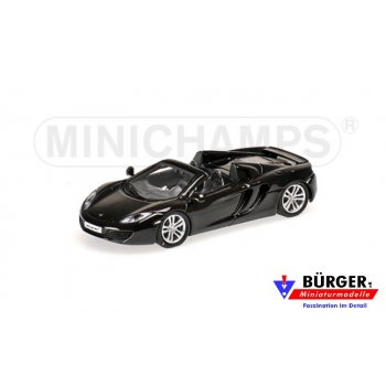 McLaren 12C Spyder, 2012, schwarz