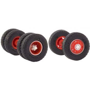 Zubehör Radsätze Stahlfelgen mit Straßenreifen für 2 Zugmaschinen