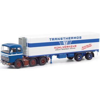 Mercedes-Benz LPS 2032 Kühlkoffer-Sattelzug, Rathje Transthermos Kühlverkehr Hamburg Bremen München, Groß Meckelsen - Niedersachsen