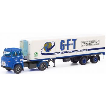 Scania Vabis LB 76 Kühlkoffer-Sattelzug, GFT Saarlouis Paris Saarbrücken, Wetzlar - Hessen